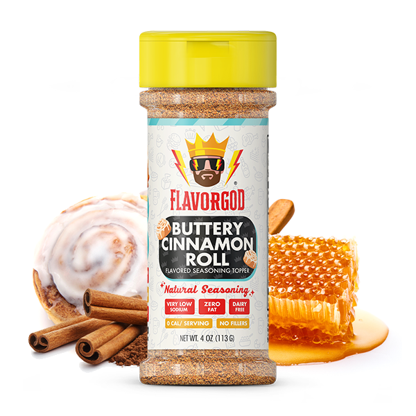 Buttery Cinnamon Roll Topper